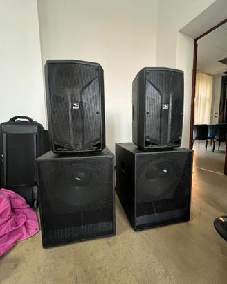 Impianto audiio Proel