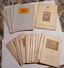 N.25 LIBRETTI D'OPERA LA FENICE PRIMA META' '900