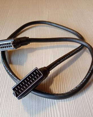 Cavo scart per audio e video, lunghezza 100 cm