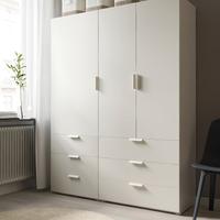 Anta per Ikea Platsa, "Fonnes", bianco, 60x120