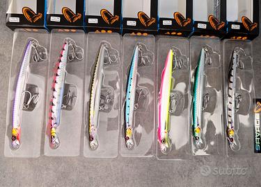 Lotto 7 Jerkbait Savage 50g - pesca spinning serra