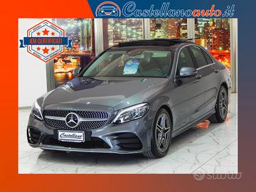 Mercedes-Benz C 220 d Premium AMG Aut. TETTO-NAVI-