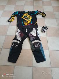 COMPLETO MOTOCROSS AXO + GUANTI 