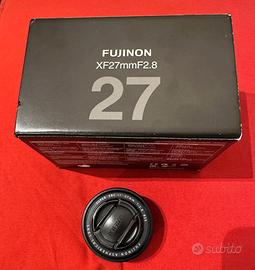 FUJI FUJIFILM FUJINON XF 27mm f/2.8 (in garanzia)