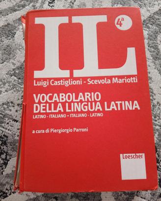 IL vocabolario Lingua Latina-ultima edizione
