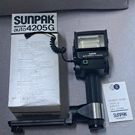 Flash SUNPAK 4205G auto cavo syncro