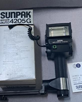 Flash SUNPAK 4205G auto cavo syncro