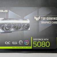 RTX 5080 16gb Asus TUF OC nuova