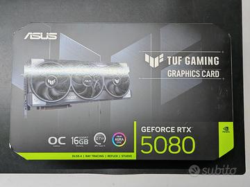 RTX 5080 16gb Asus TUF OC nuova