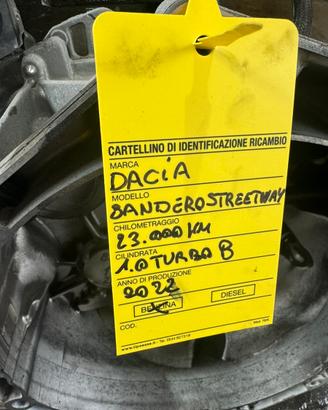 Vendiamo motore Renault/Dacia 1.0turbo benzina