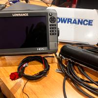 Gps ecoscandaglio lowrance hds9 gen 3 trasduttore