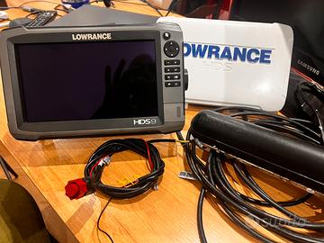 Gps ecoscandaglio lowrance hds9 gen 3 trasduttore