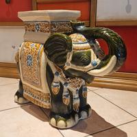 Elefante in ceramica portafortuna