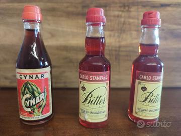20 Bottigliette Mignon Liquore Vintage anni '50