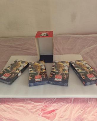 Cofanetto 4 VHS dei mondiali del 1930-1994