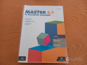 MASTER 4 (LIBRO SCOLASTICO COME NUOVO 2 VOLUMI)