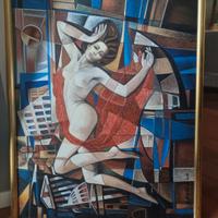 dipinto olio su tela 90x70