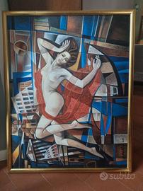 dipinto olio su tela 90x70