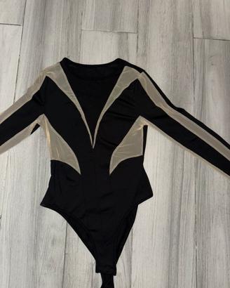 Body con sfumature semitrasparenti