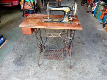 Macchina da cucire singer 1908 con mobiletto