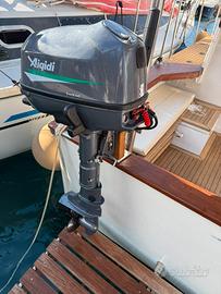 Fuoribordo elettrico 7/8 cv con batteria 52v 100ah