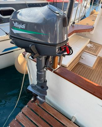 Fuoribordo elettrico 7/8 cv con batteria 52v 100ah