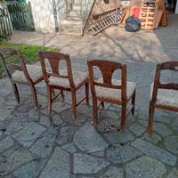 seggiole da restaurare