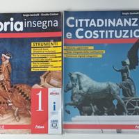 libro di storia "la storia insegna" di 1⁰ media