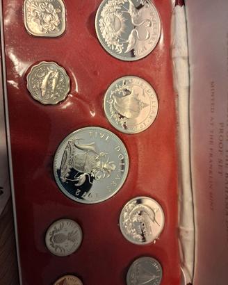 monete  argento  925,% Bahamas island 1972