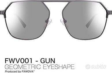 Occhiali da sole uomo donna esagonali polarizzati