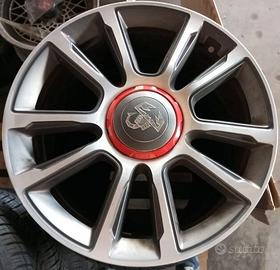 Cerchi in lega originali 17" FIAT 500 ABARTH
