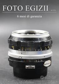 NIKON NIKKOR-S AUTO 50mm f: 1,4 no AI ATTACCO F
