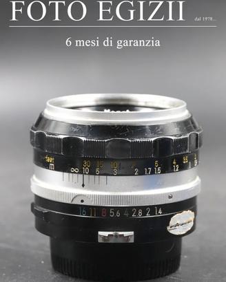 NIKON NIKKOR-S AUTO 50mm f: 1,4 no AI ATTACCO F