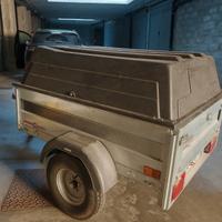 carretto Cresci omologato per gancio traino 