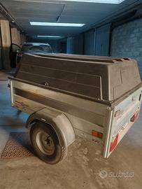 carretto Cresci omologato per gancio traino 