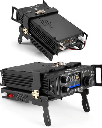 Radio HF Xiegu G90 + base H1+ alimen 12V 30A