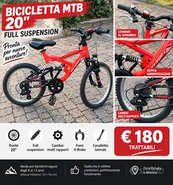 Bicicletta MTB29” Full Suspension