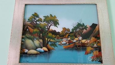 Quadri naif di Vasantha