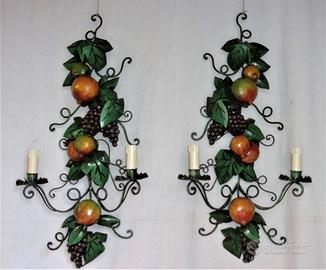 coppia apliques anni 50/60