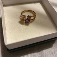 Anello brosway con pietre sulle tonalità del viola