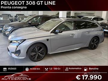 Peugeot 308 Turbo 130 EAT8 SW GT FINANZIABILE