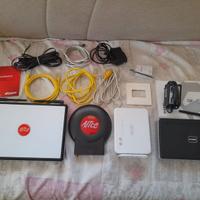 3 MODEMS TELECOM + 1 MODEM DLINK