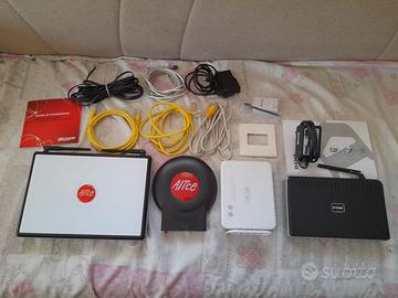 3 MODEMS TELECOM + 1 MODEM DLINK