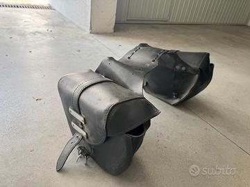 Bisacce Moto Custom (Honda Rebel)