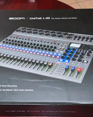 Zoom LiveTrak L-20
