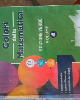 Colori della Matematica Vol. 4 - Sasso, Zoli (Ediz