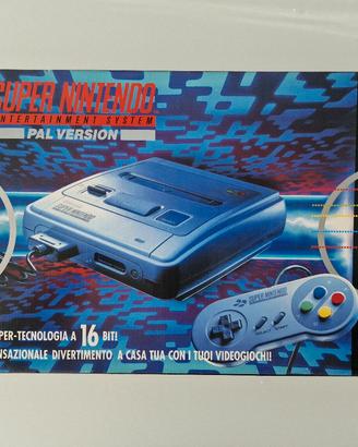 Super Nintendo SNES Versione Pal  GIG  boxato 