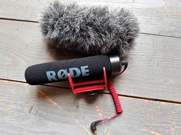 RØDE VideoMic GO –  Come Nuovo + PARAVENTO