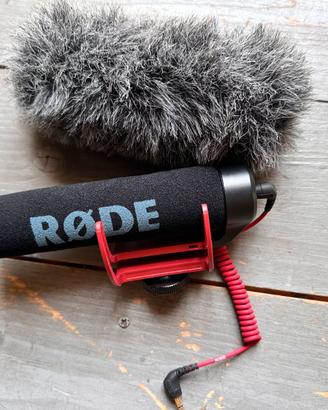 RØDE VideoMic GO –  Come Nuovo + PARAVENTO