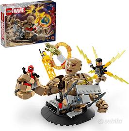 LEGO Marvel 76280 Spiderman vs uomo sabbia NUOVO